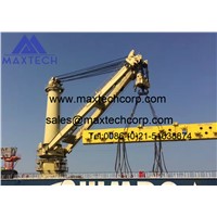 Safety Working Load 50 Tons Price below Market Price of Marine Hydraulic Crane Spot