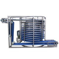 Single Drum Spiral Freezer for Meat