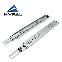 45mm Width 18 Inches Length Furniture Kitchen Heavy Duty Cabinet Drawer Slide 3 Folds Ball Bearing Cabinet Drawer Slide