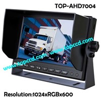 7-Inch Heavy Duty Mobile Safety Vision AHD Monitor with 3AV Input from Topccd (TOP-AHD7004)