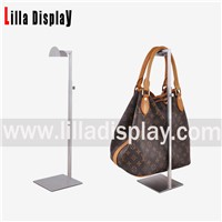 Lilladisplay- Adjustable Stainless Steel Handbag Display Stand for Counter Display BDR02