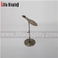 Lilladisplay- Retail Gold Chrome Metal Shoe Rack Display Shoes Stand with Shoes Shape Design Style SDR05S