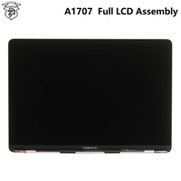 New GREY GRAY SILVER A1707 LCD Assembly for Macbook Pro Retina 15&amp;quot; A1707 Display Screen Assembly 661-06376 2016 2017