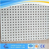 Perforated Gypsum Ceiling Tile / Acoustic Gypsum Ceiling