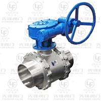3PC Weld Ball Valve with Gearbox Q361f-16 (DN125-300)