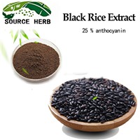 Anthocyanidins 5%-25% Black Rice Extract Powder