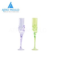 Halloween Fancy Champagne Long Plastic Cup Mould