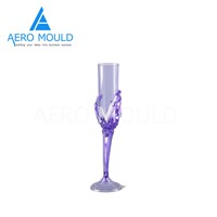 Custom Reusable Plastic Party Champagne Glass Mould