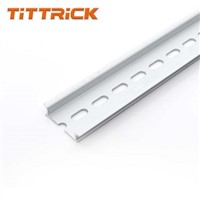 Tittrick 1.4&amp;quot;(35mm) Standard Aluminum Slotted Electrical Steel DIN Rail