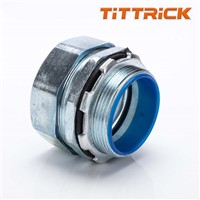 Tittrick Metal Flexible Conduit Adaptor Hexagonal Joint High Quality Zinc Alloy