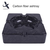 100% Real Carbon Fiber Accessories Lightweight Strongest Carbon Fiber Cigar Ashtray