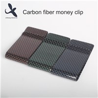 3K Real Carbon Fiber Card Holder Mens Slim Wallet Money Clips Money Holder 38mm