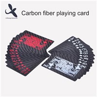 Custom 3k Carbon Fibre Playing Cards Carbon Fiber Poker Cards