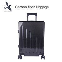 Carbon Fiber Business Trolley Bag Travelling Luggage Suitcase Tripper Luggage Body 20''