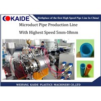 Microduct Tube Production Line, HDPE Silicone Core Pipe Machine, Telecommunication Pipe Line