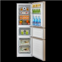 Kitchen Appliances Household Refrigerator Frequency Conversion &amp;amp; Power Saving Three-Door Refrigerator