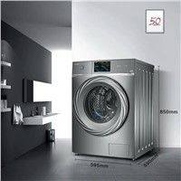 Midea 10kg Washing Machine Full Automatic Household Variable Frequency Intelligent Full Drive Drum VDL1D100ITY4