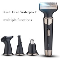 Reciprocating Electric Shaver Nose Hair Trimmer Sideburns Eyebrows Trimming Suit