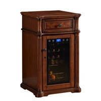 Solid Wood Living Room Refrigerator, Wine, Red Wine, Small Red Wine Cabinet, Refrigerated Cigar Cabinet, Household Tea
