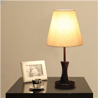 Simple Modern Wood Cloth Table Lamp, Hotel, Home Can Be Used, Remote Control, Can Also Do Decorations