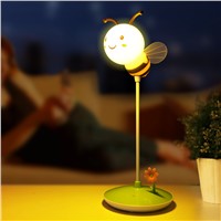 New Bee 3D Timing Dimming Desk Lamp for Students, Touch the Switch &amp;amp; Charge It