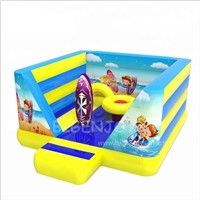Customized Surfing Sport PVC Material Mini Cheap Inflatable Jumping Bouncer Baby Moon Bounce Commercial