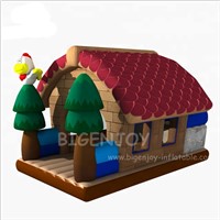 Little Farm Cock Inflatable Kids Slide Jumping Bouncer Inflatable Bouncy Houses