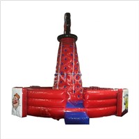 Indoor Outdoor Cheap Price Kids Climbing Game Mobile Used Large Portable Inflatable Rotating Rock Climbing Wall