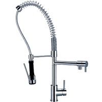 Sink Faucet Brass Chrome Hot &amp;amp; Cold Faucet