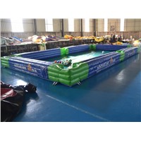 Indoor Huge Kick Shot Human Size Snook Ball Inflatable Snooker Football Field, Inflatable Billiards Soccer Pool