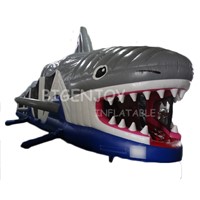 Design Inflatable Shark Obstacle Course for Sale