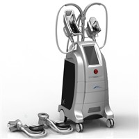 4 Handles Professional Cryotherapy Cryolipolysis Slimming Machine, Cellulite &amp;amp; Fat Freeze Weight Loss Machine with Cold