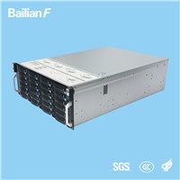 Rage Server for Movie, Media, Songs, Games, Monitor. 4u 24-Disk Hot Swap Chassis Chinese Shenzhen Manufacturer High Perf