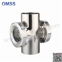 Stainless Steel DIN Sanitary Clamping Sight Glass
