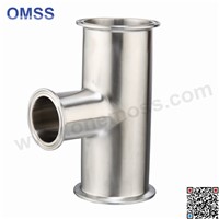 Stainless Steel Hygienic High Precision Sanitary Pipe Tube Fitting Welded/Clamped Tee