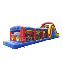 Indoor Outdoor Challenge Games Playground Equipment Inflatable Obstacle Course