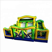 Inflatable Playground Sport Adrenaline Run Obstacle Course for Adult &amp;amp; Kids