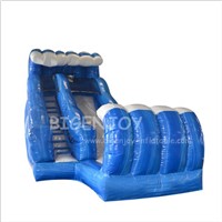 China Supplier Kids Roaring Inflatable City Slide Factory Price Wave Inflatable Water Slide