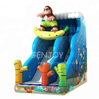 Factory Price Surfing Gorilla Funny Inflatable Bouncers &amp;amp; Slides Games for Kids &amp;amp; Adults
