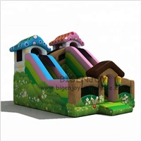 Farm Bouncy Castle for Children Outdoor Commercial Bunny Inflatable Bouncer with Slide