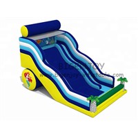 Little Outdoor Inflatable Games Customized Inflatable Commercial Slide