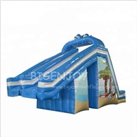 Portable Land Air Aqua Park Water Slides Kids &amp;amp; Adult Commercial Toboggan Inflatable Water Slide for Swimming Pool
