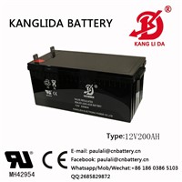 12v200ah Sealed Lead Acid Battery Kanglida with 19 Manufacturer Experience