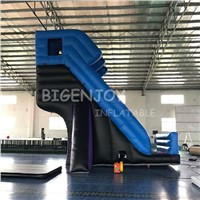 China Mobile Inflatable Stunt Jump Platform For Jump Air Bag
