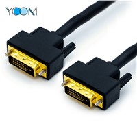 DVI Cable 24+1 Pin Male to Male