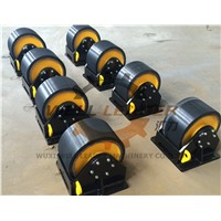 PU Coated Welding Rotator Rollers To Rotate Pipes / Tubes / Cylinders