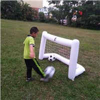 PVC Inflatable Football Door Toys Sell Well In Europe &amp;amp; America with Tennis Ball Frame Gifts Can Be Customized