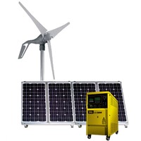 1.2KW Hybrid Solar Wind Power Generation System