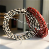 High Quality Stone Diamond Wire Saw Mine Rope Saw Beads for Marble Concrete &amp; Granite Cutting