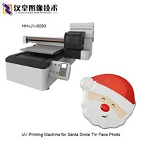 UV Printing Machine for Santa Smile Tin Face Photo 60X90CM